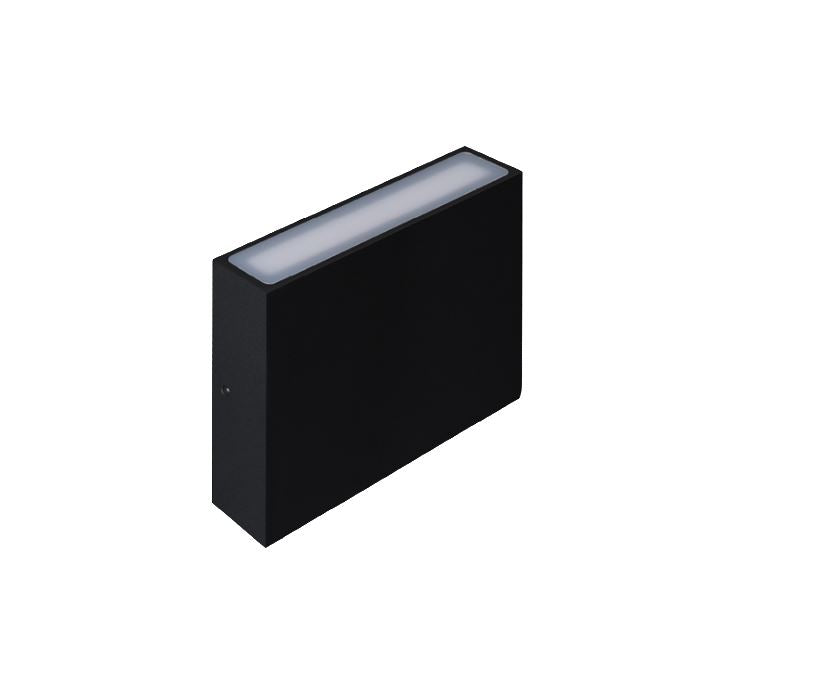 Astro Black Fixed Two Wall Light