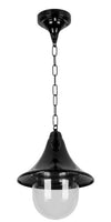 Monaco Black Powder Coated Pendant