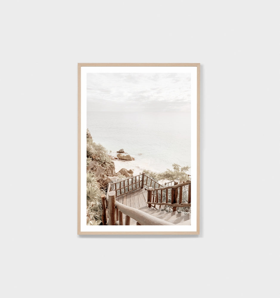 Caribbean Coast Print by Middle of Nowhere