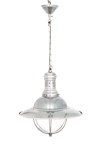 Charlestown Hanging Lamp in Silver