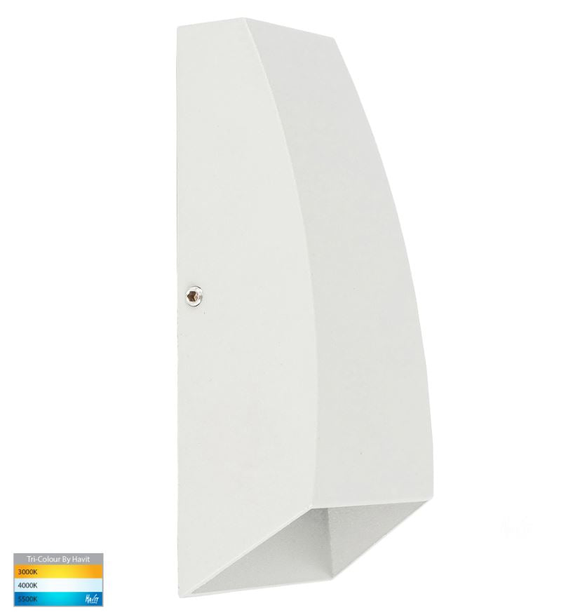 Cono White Up & Down LED Wall Light