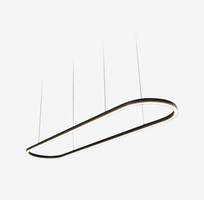 Saturn Black Convex Pendant