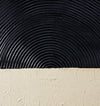 Curve Black Framed Painting