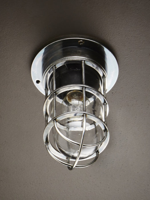 Cutler Ceiling Lamp in Antique Silver