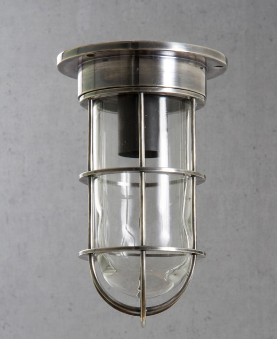 Cutler Ceiling Lamp in Antique Silver