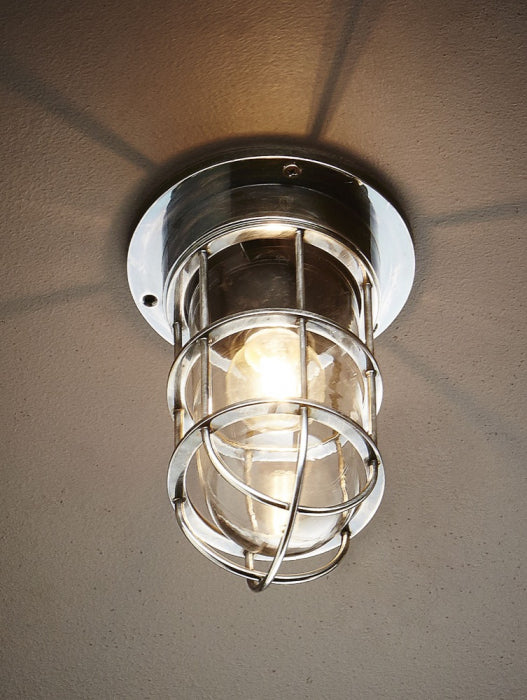 Cutler Ceiling Lamp in Antique Silver