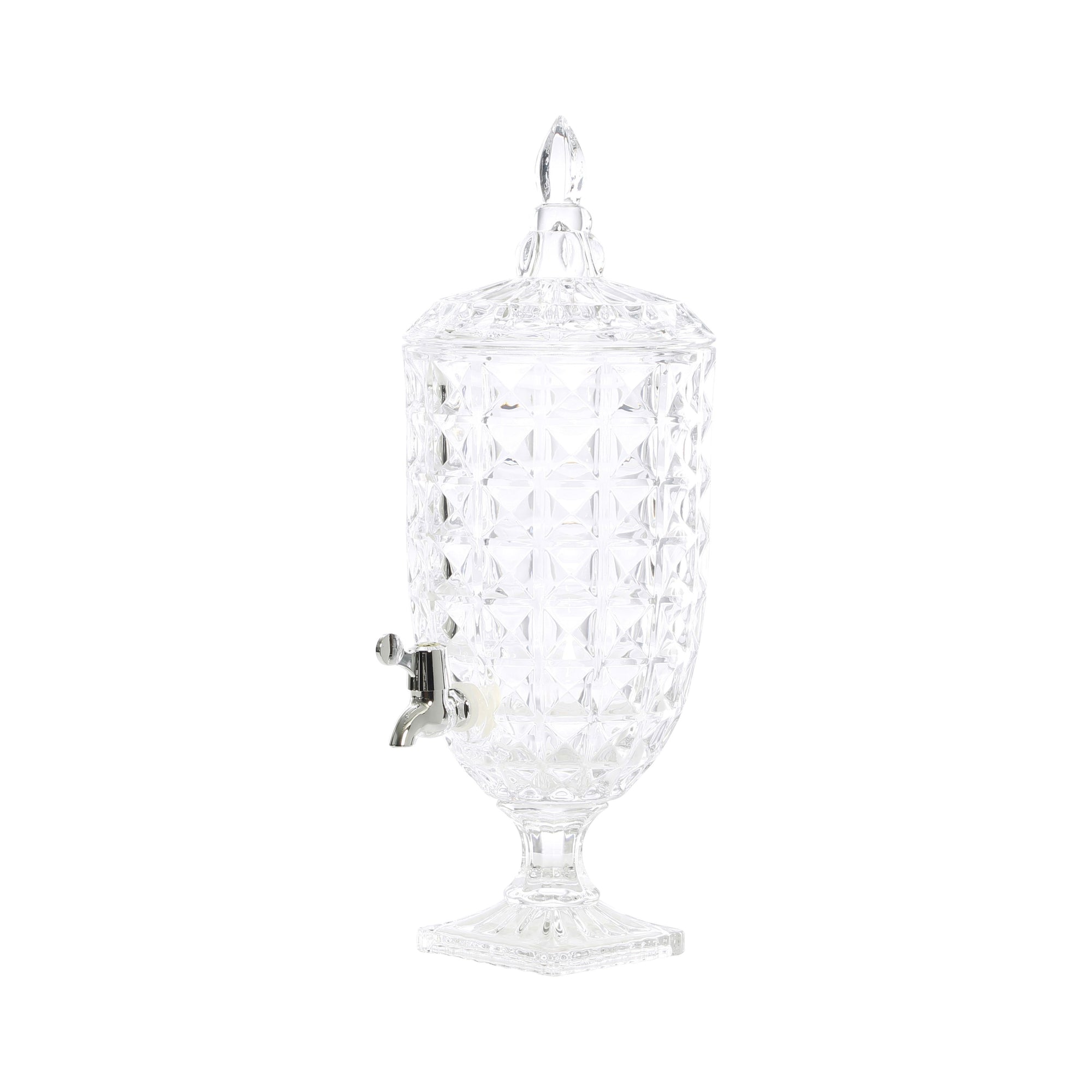 Turner Glass Cut Cube Dispenser 5 Litre