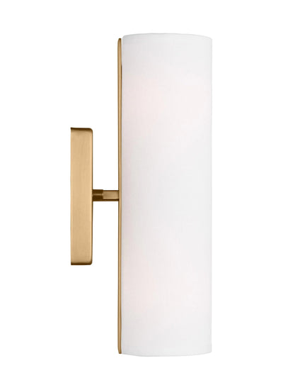 D&J Scott Capalino 1 Light Satin Brass Wall Sconce Lighting Affairs