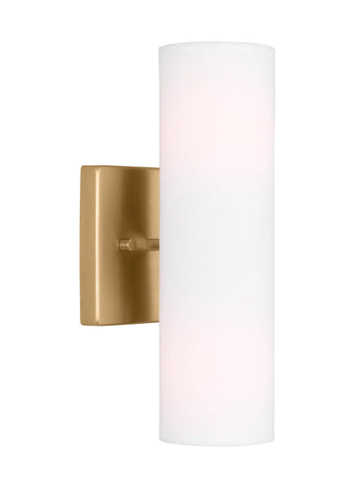 D&J Scott Capalino 1 Light Satin Brass Wall Sconce Lighting Affairs