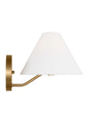 D&J Scott Burke 1 Light Satin Brass Wall Sconce Lighting Affairs