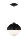 D&J Scott Hyde 1 Light Midnight Black Small Pendant Lighting Affairs