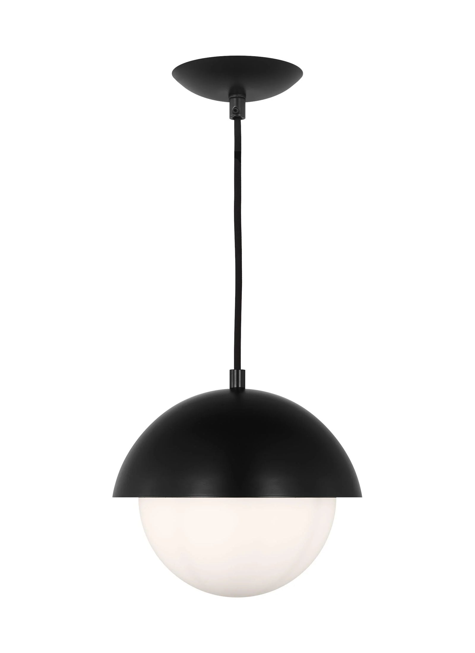 D&J Scott Hyde 1 Light Midnight Black Small Pendant Lighting Affairs