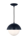 D&J Scott Hyde 1 Light Navy Small Pendant Lighting Affairs