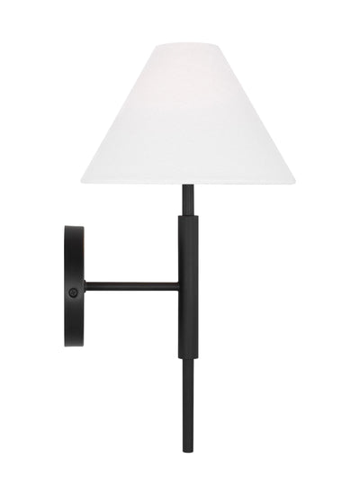 D&J Scott Porteau 1 Light Midnight Black Wall Sconce Lighting Affairs