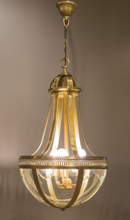 Deidree Hanging Lamp Medium in Brass