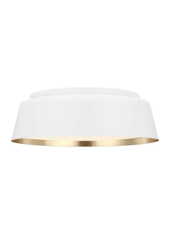 Ellen Degeneres Asher 3 Light Matte White Ceiling Light Lighting Affairs