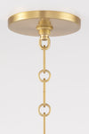 Eldridge Peak Aged Brass Pendant