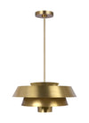 Ellen Degeneres Brisbin 1 Light Burnished Brass Pendant Lighting Affairs