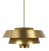 Ellen Degeneres Brisbin 1 Light Burnished Brass Pendant Lighting Affairs