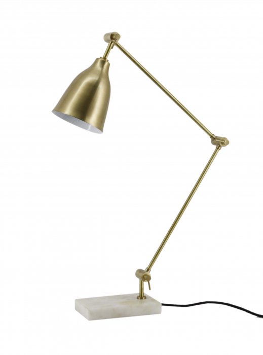 Ella Table Lamp in Antique Brass