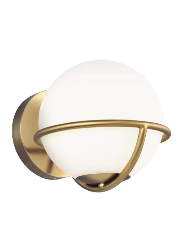 Ellen Degeneres Apollo 1 Light Burnished Brass Wall Sconce Lighting Affairs