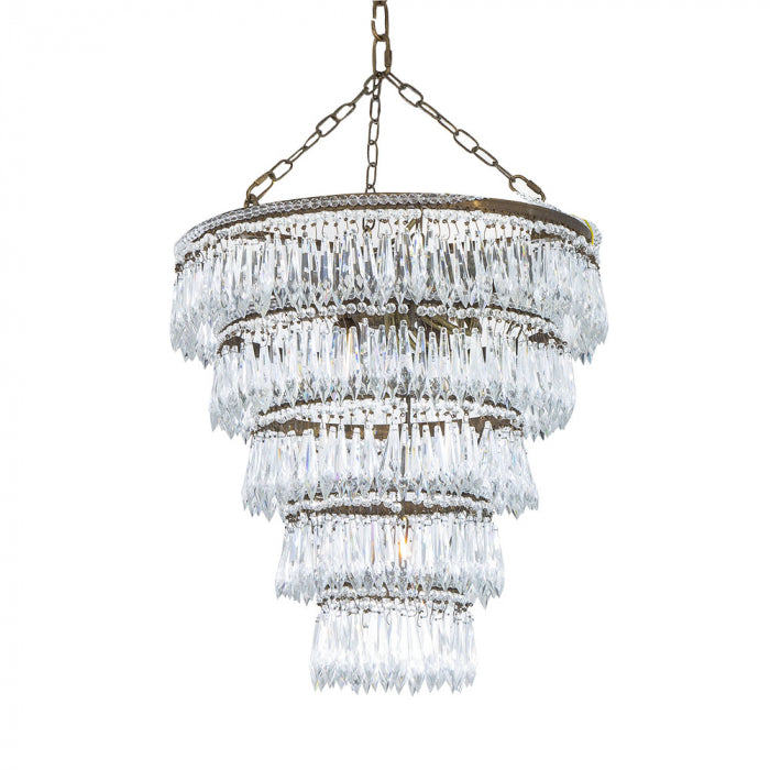 Evie Large 5 Tier Chandelier