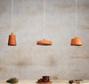Flame 28 Terracotta Clay Pendant
