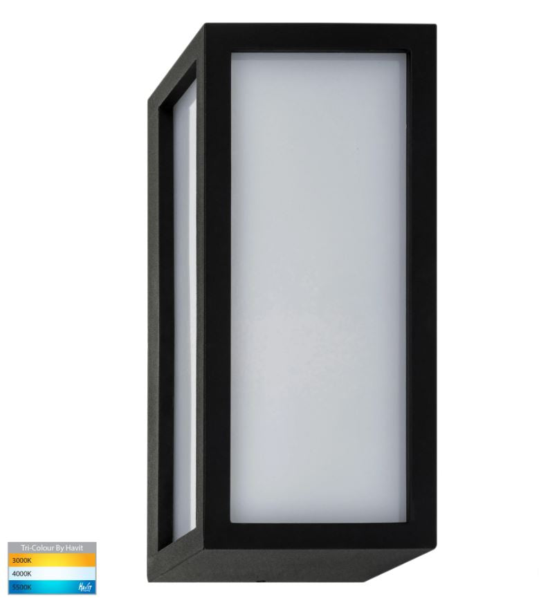 Jasper Black LED Wall Light