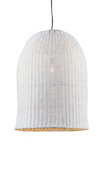 Fields Hanging Lamp Large in White