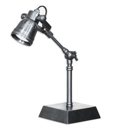 Focal Desk Lamp Antique Silver