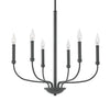 Hinkley Alister 6 Light Buckeye Bronze Chandelier Lighting Affairs