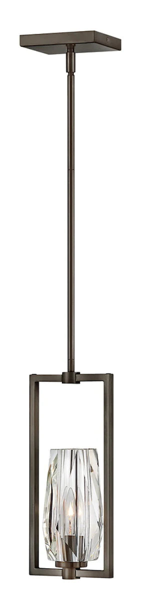 Hinkley Ana 1 Light Black Oxide Small Pendant Lighting Affairs