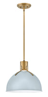 Hinkley Argo 1 Light Pale Blue Pendant Lighting Affairs