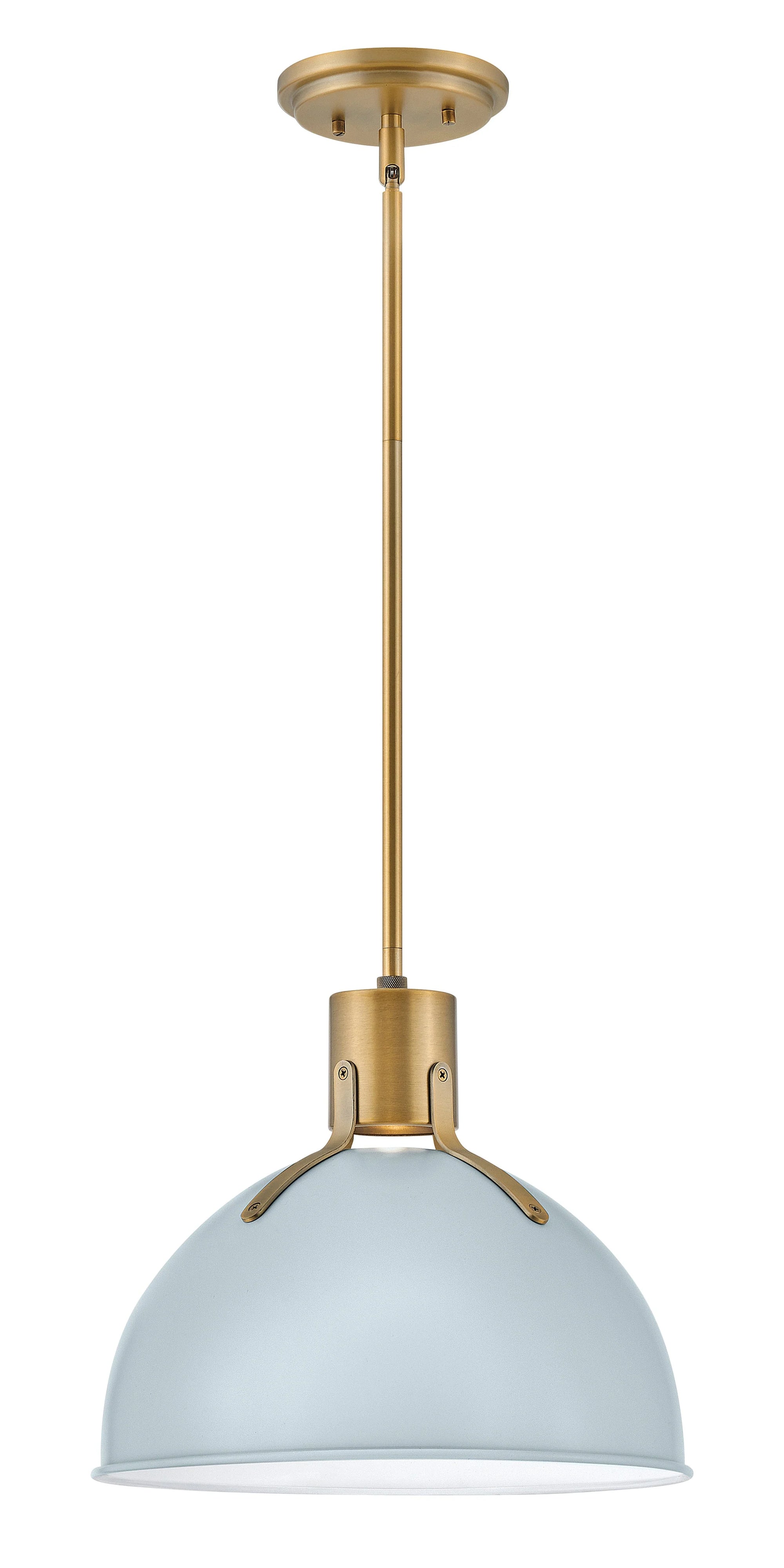 Blue pendant light fitting deals