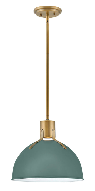 Hinkley Argo 1 Light Sage Green Pendant Lighting Affairs