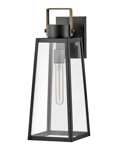 Hinkley Lark Hugh 1 Light Black Wall Sconce Lighting Affairs