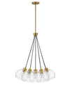 Hinkley Lark Rumi 5 Light Lacquered Brass Pendant Lighting Affairs