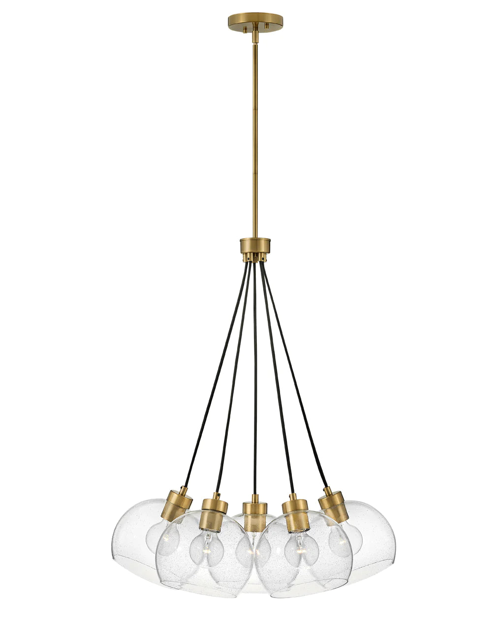 Hinkley Lark Rumi 5 Light Lacquered Brass Pendant Lighting Affairs