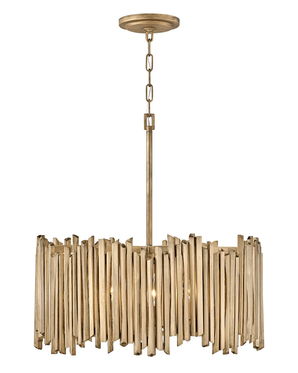 Hinkley Lisa McDennon Roca 5 Light Burnished Gold Pendant Lighting Affairs