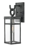 Hinkley Porter 1 Light Aged Zinc Outdoor Lantern Lighting Affairs