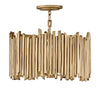 Hinkley Roca 3 Light Burnished Gold Pendant Lighting Affairs