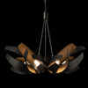 Hubbardton Forge Corona 6 Light Dark Smoke Chandelier Lighting Affairs