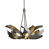 Hubbardton Forge Corona 6 Light Dark Smoke Chandelier Lighting Affairs