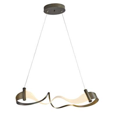 Hubbardton Forge Zephyr Dark Smoke LED Pendant Lighting Affairs