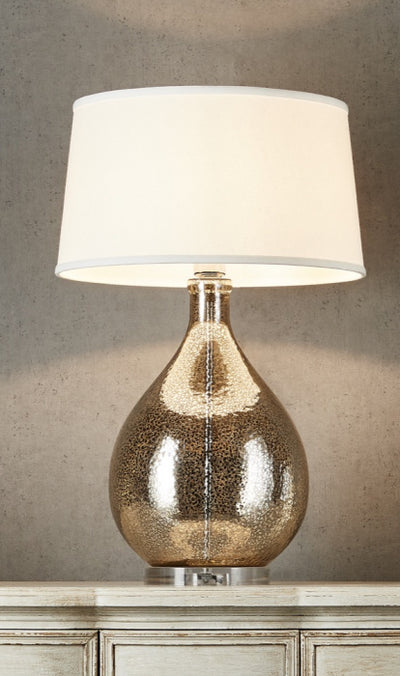Joyce Table Lamp with Off White Shade