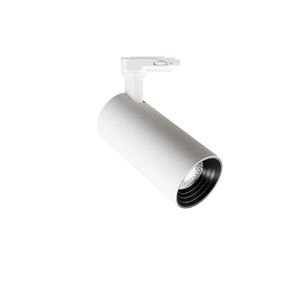 Kobe 15W White/Black Trim Track Light
