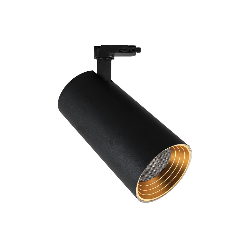 Kobe 35W Black/Gold Trim Track Light