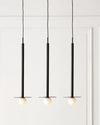 Kelly Wearstler Nodes Large 1 Light Black Pendant Lighting Affairs