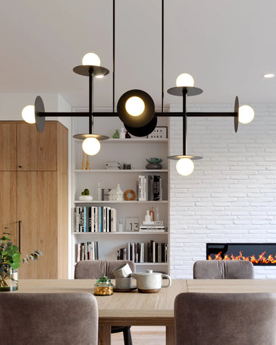 Kelly Wearstler Nodes 8 Light Black Pendant Lighting Affairs