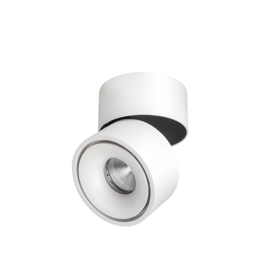 Kinetic Textured White Surface Mounted Downlight